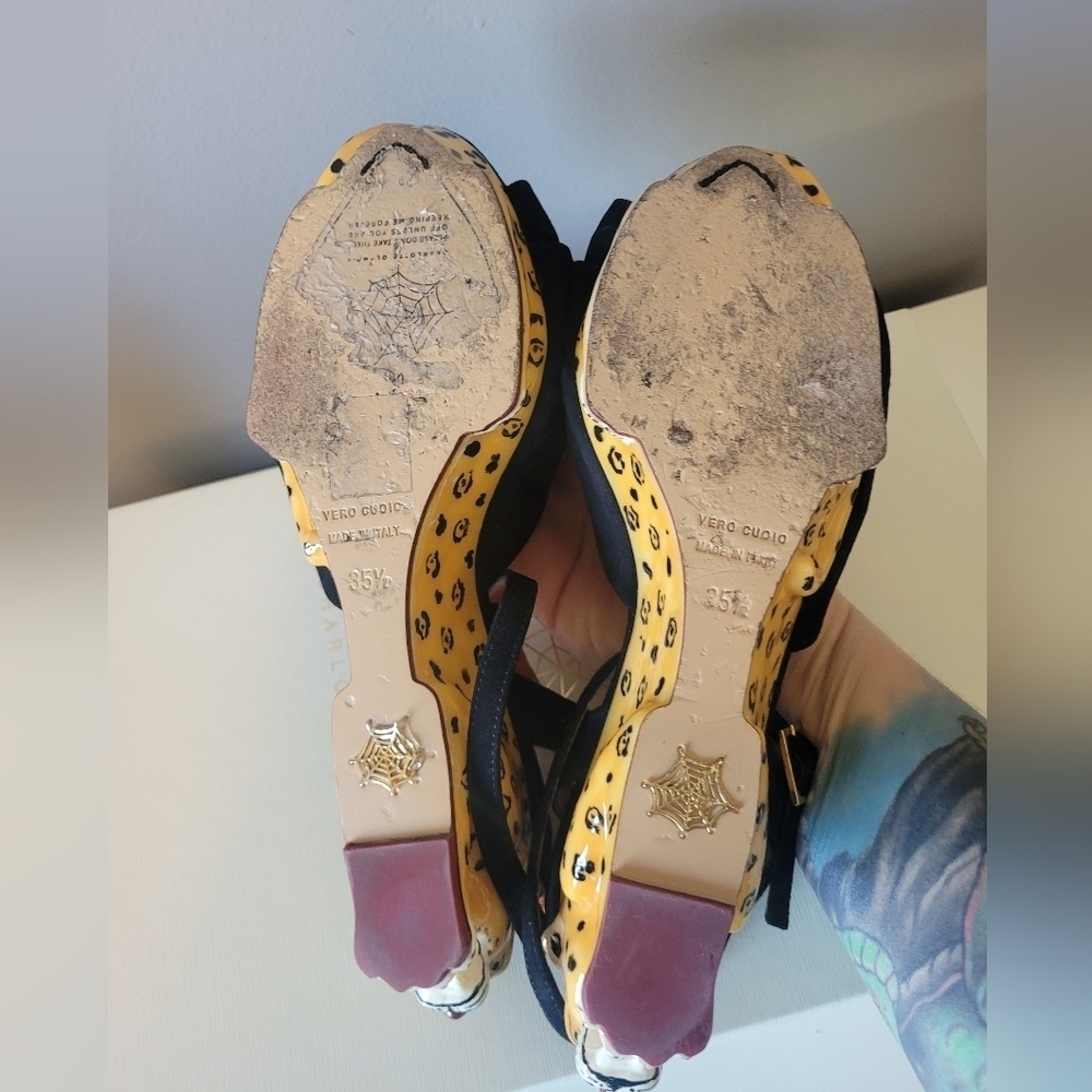 Charlotte Olympia Panthera Wedges, VGUC, Size 5.5 - Picture 11 of 13